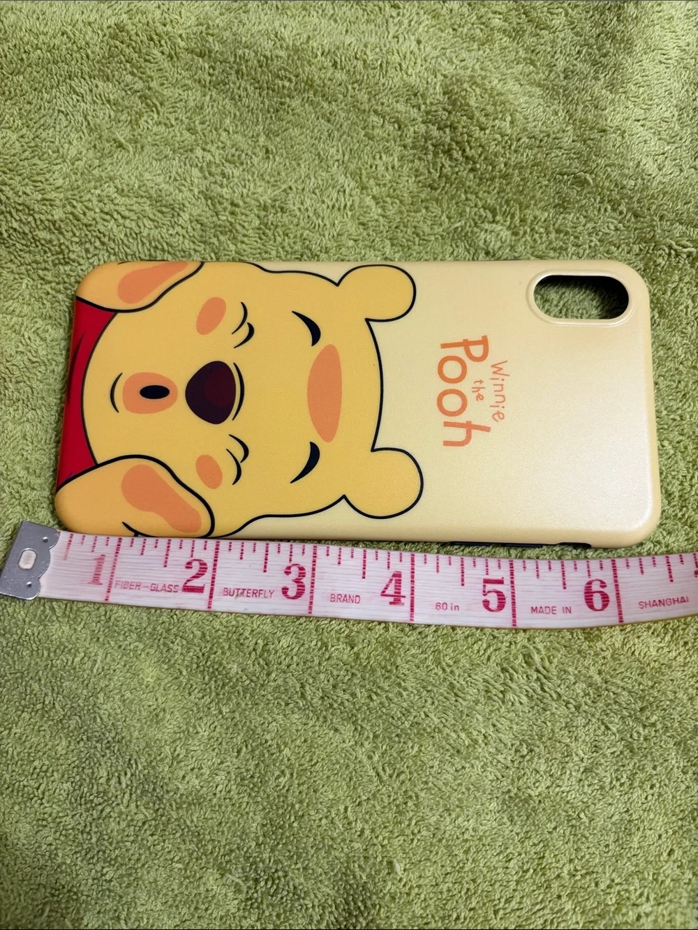Ultra Slim Soft TPU Winnie the Pooh Bear Case for iPhone Xs Max 6.5 Inch 2018